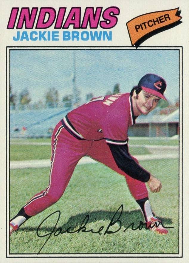 1977 Topps Jackie Brown #147 Baseball Card