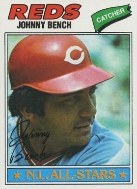 1977 Topps Johnny Bench #70 Baseball Card