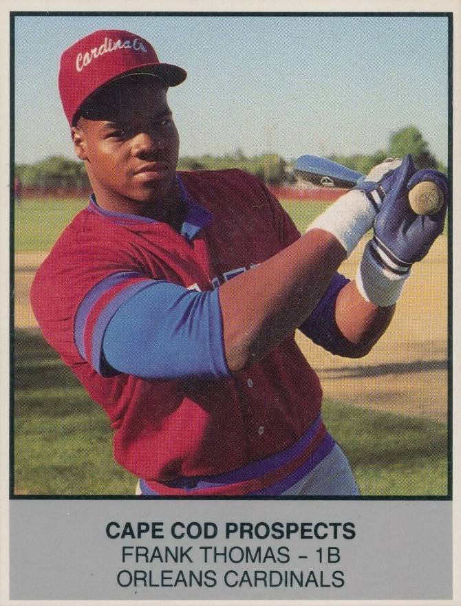 1988 Ballpark Cape Cod League Prospects Frank Thomas #14 Baseball Card