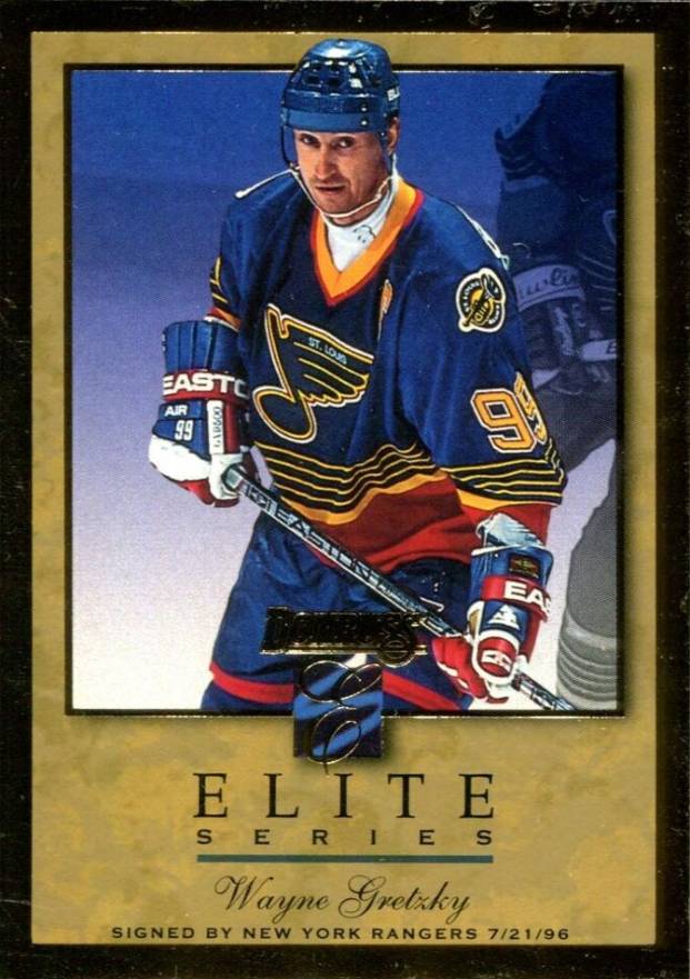 1996 Donruss Elite Inserts Wayne Gretzky #2 Hockey Card