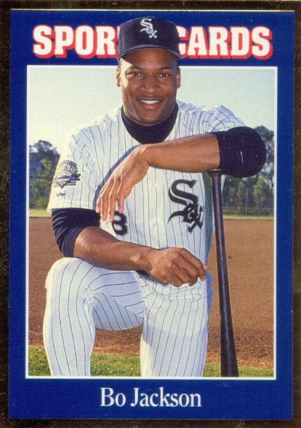 1992 Sports Card News Bo Jackson #104 Baseball Card