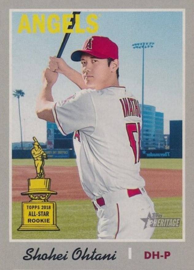 2019 Topps Heritage Shohei Ohtani #430 Baseball Card