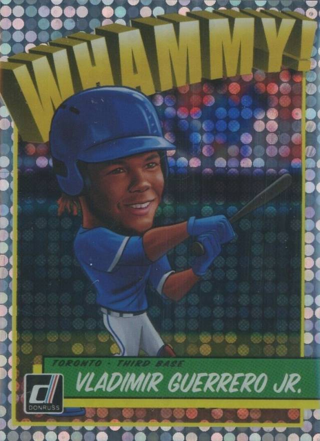 2019 Panini Donruss Whammy Vladimir Guerrero Jr. #W3 Baseball Card