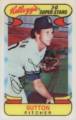 1978 Kellogg's Don Sutton #57 Baseball Card