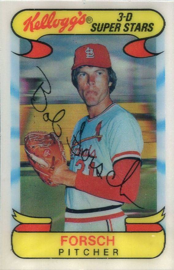 1978 Kellogg's Bob Forsch #50 Baseball Card