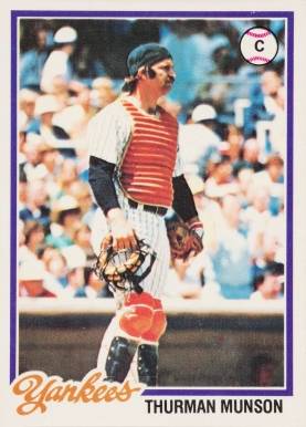 1978 O-Pee-Chee Thurman Munson #200 Baseball Card