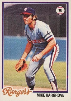 1978 O-Pee-Chee Mike Hargrove #176 Baseball Card