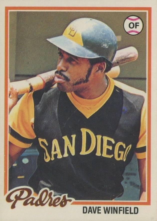 1978 O-Pee-Chee Dave Winfield #78 Baseball Card