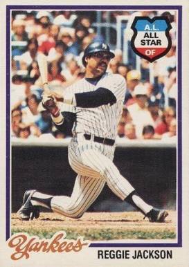 1978 O-Pee-Chee Reggie Jackson #110 Baseball Card