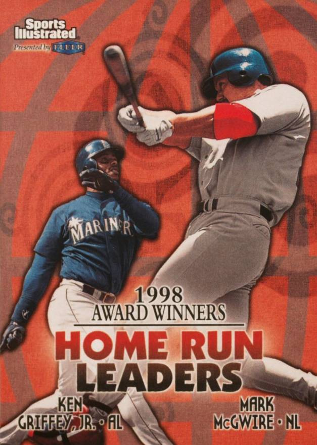 1999 Sports Illustrated Ken Griffey Jr./Mark McGwire #10 Baseball Card