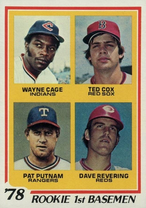 1978 Topps Rookie 1st Basemen #706 Baseball Card