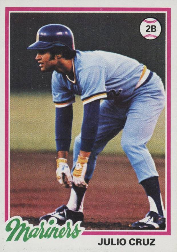 1978 Topps Julio Cruz #687 Baseball Card