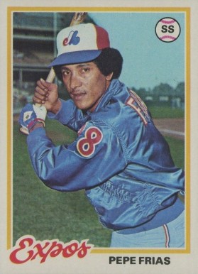1978 Topps Pepe Frias #654 Baseball Card