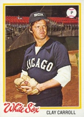 1978 Topps Clay Carroll #615 Baseball Card