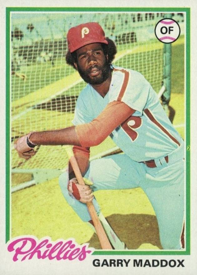 1978 Topps Garry Maddox #610 Baseball Card