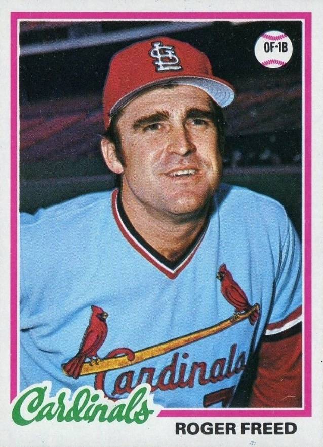 1978 Topps Roger Freed #504 Baseball Card