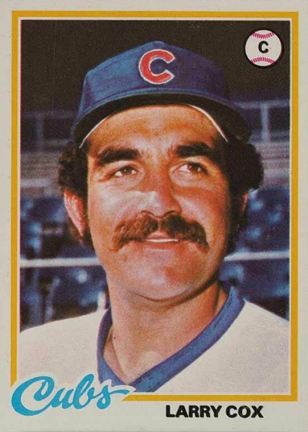 1978 Topps Larry Cox #541 Baseball Card