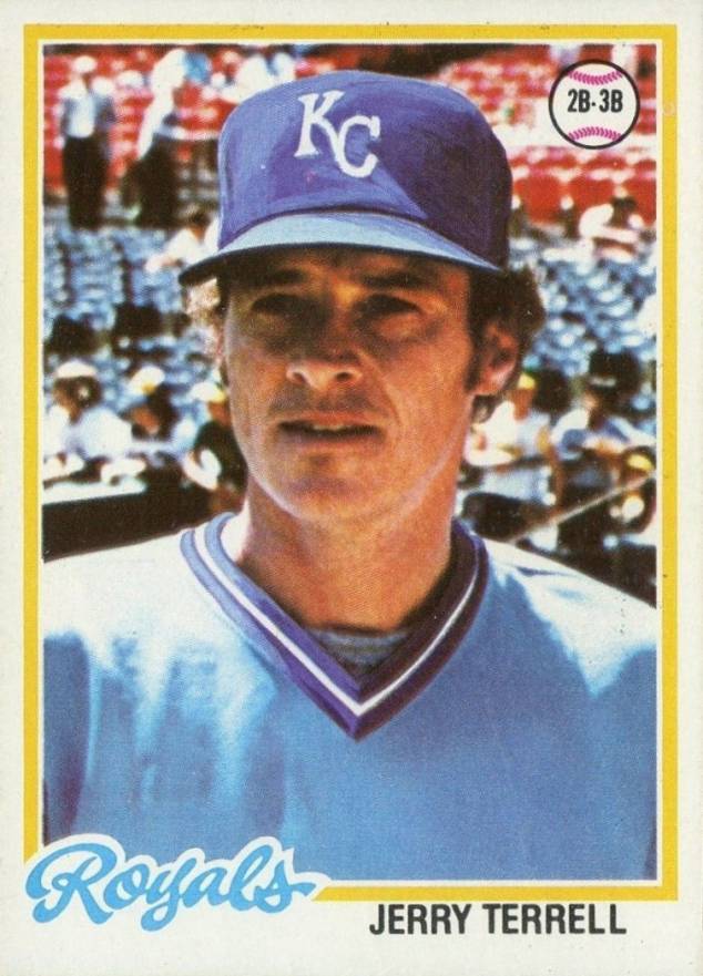 1978 Topps Jerry Terrell #525 Baseball Card