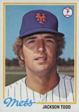 1978 Topps Jackson Todd #481 Baseball Card