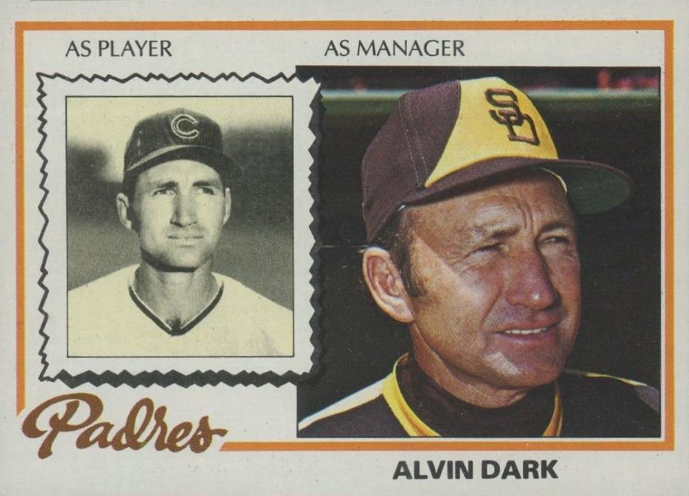 1978 Topps Alvin Dark #467 Baseball Card