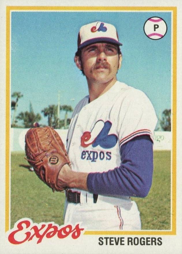 1978 Topps Steve Rogers #425 Baseball Card