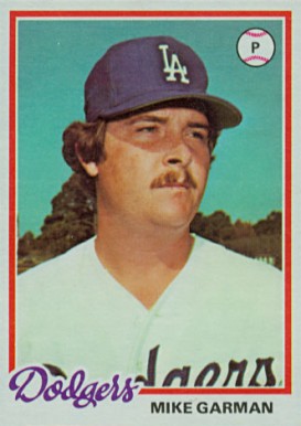 1978 Topps Mike Garman #417 Baseball Card