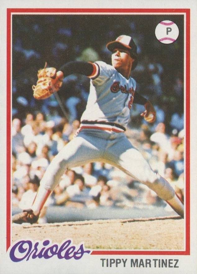 1978 Topps Tippy Martinez #393 Baseball Card