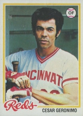 1978 Topps Cesar Geronimo #354 Baseball Card