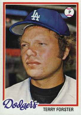 1978 Topps Terry Forster #347 Baseball Card