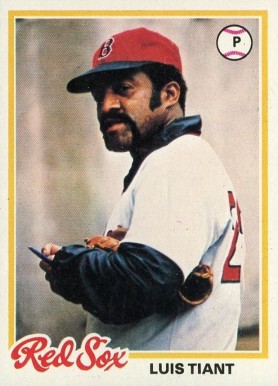 1978 Topps Luis Tiant #345 Baseball Card