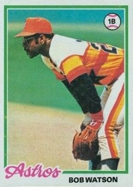 1978 Topps Bob Watson #330 Baseball Card