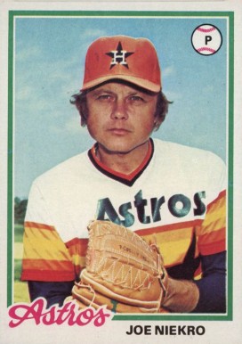 1978 Topps Joe Niekro #306 Baseball Card