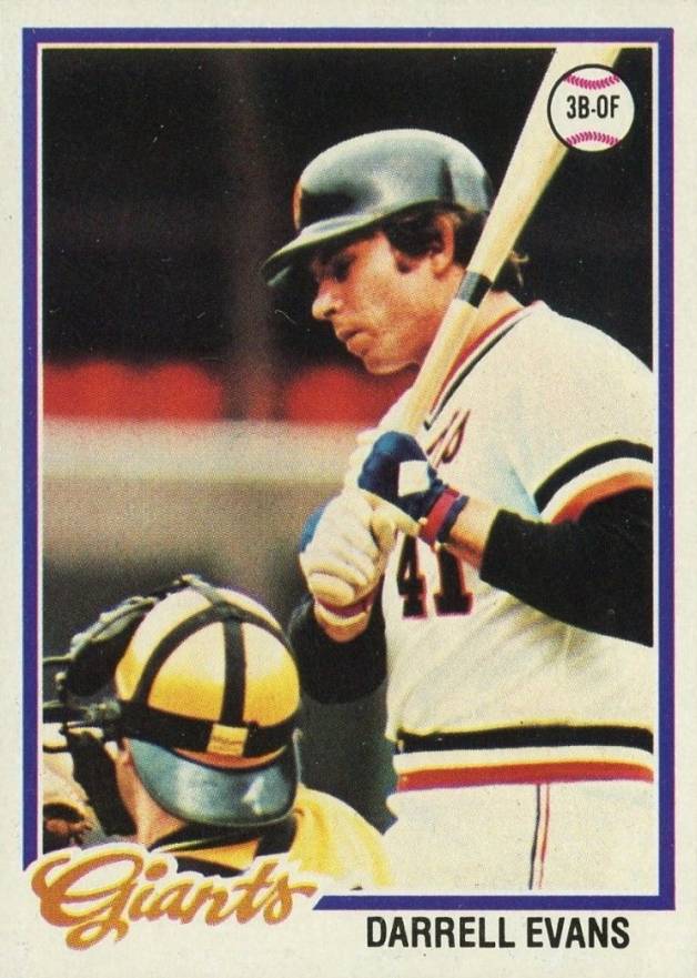 1978 Topps Darrell Evans #215 Baseball Card