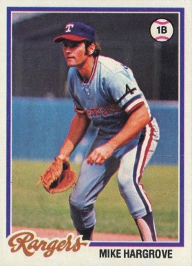 1978 Topps Mike Hargrove #172 Baseball Card