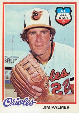 1978 Topps Jim Palmer #160 Baseball Card