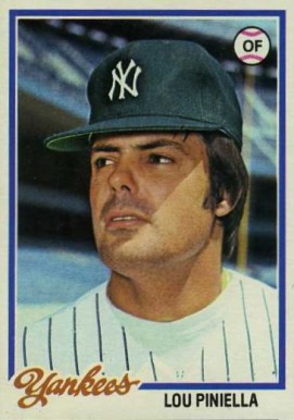 1978 Topps Lou Piniella #159 Baseball Card
