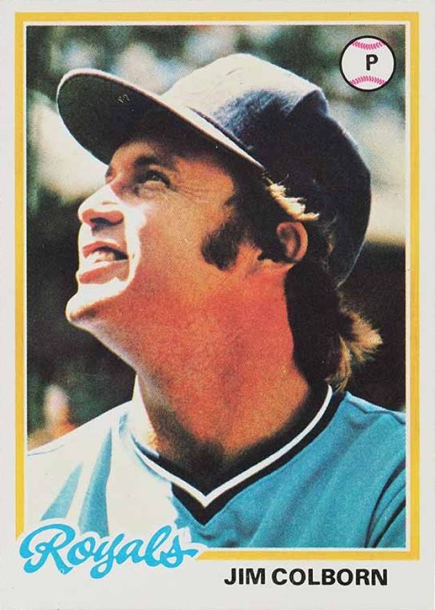 1978 Topps Jim Colborn #129 Baseball Card