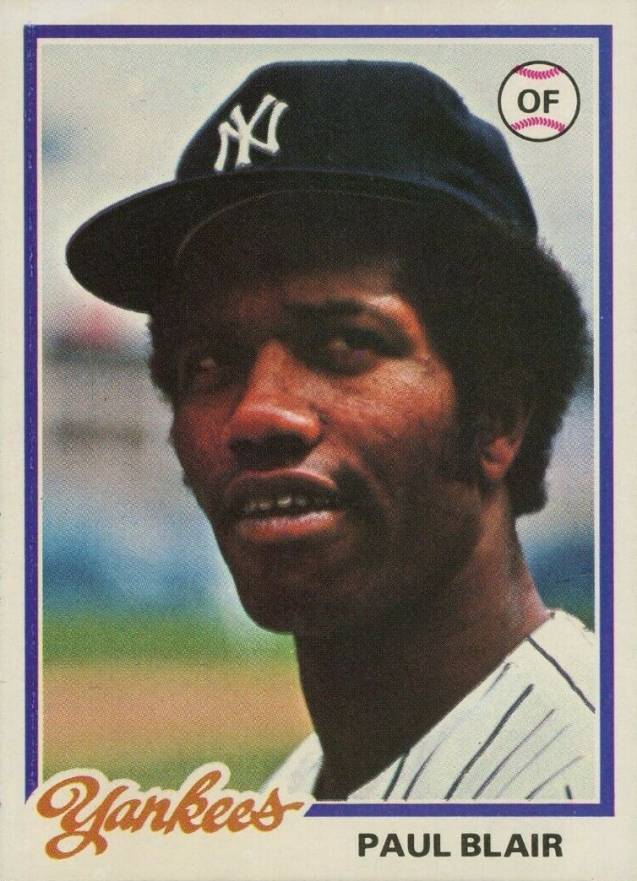 1978 Topps Paul Blair #114 Baseball Card