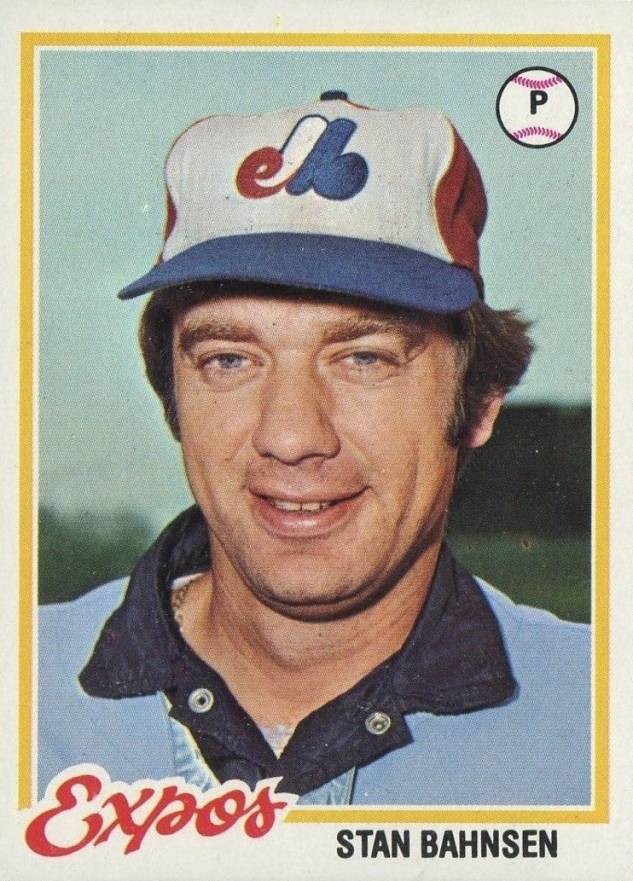 1978 Topps Stan Bahnsen #97 Baseball Card