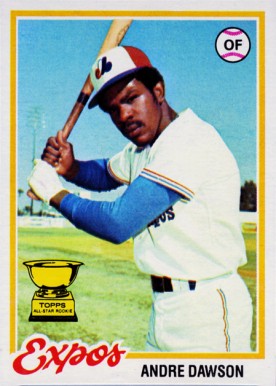 1978 Topps Andre Dawson #72 Baseball Card