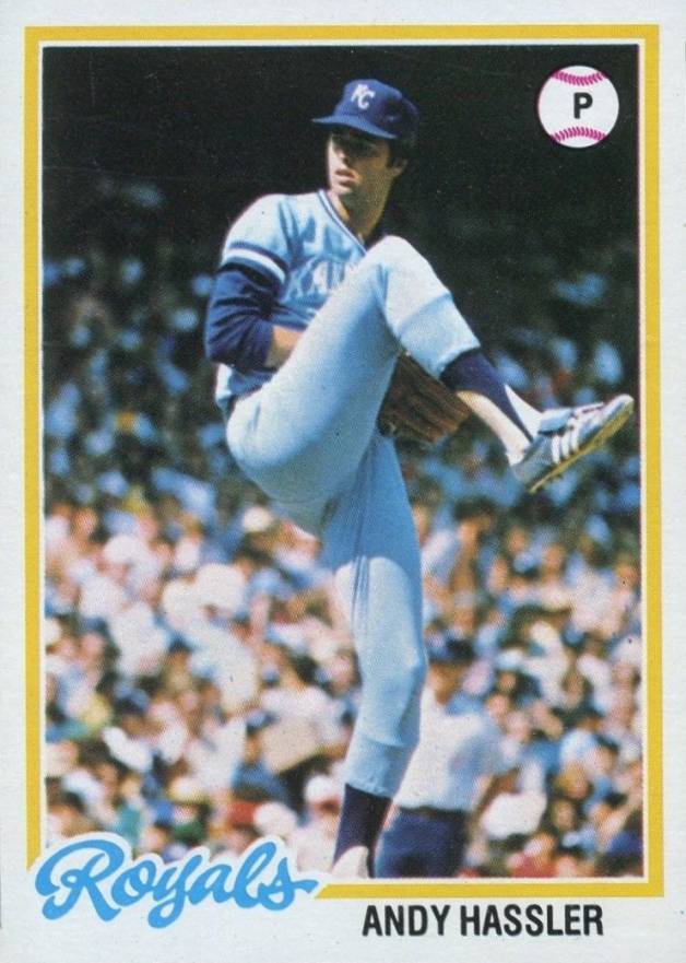 1978 Topps Andy Hassler #73 Baseball Card