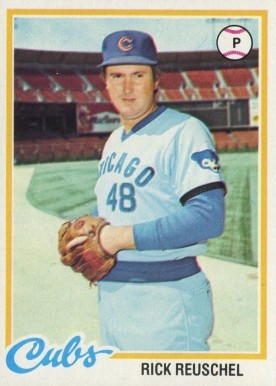 1978 Topps Rick Reuschel #50 Baseball Card