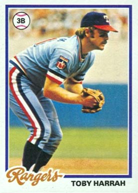 1978 Topps Toby Harrah #44 Baseball Card