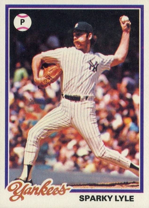 1978 Topps Sparky Lyle #35 Baseball Card