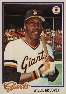 1978 Topps Willie McCovey #34 Baseball Card