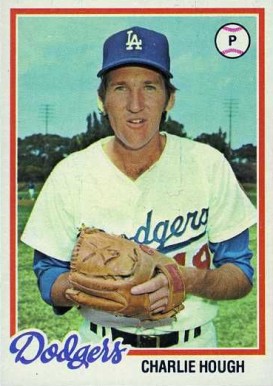 1978 Topps Charlie Hough #22 Baseball Card