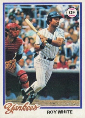 1978 Topps Roy White #16 Baseball Card