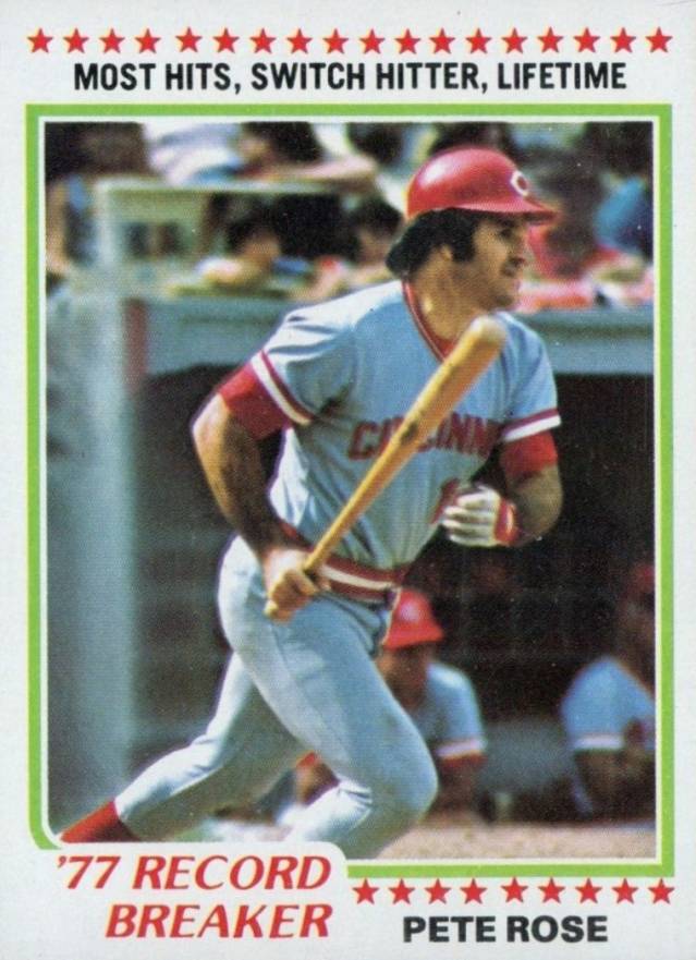 1978 Topps Pete Rose #5 Baseball Card