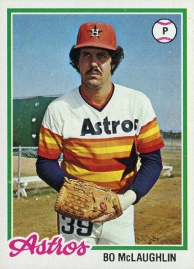 1978 Topps Bo McLaughlin #437 Baseball Card