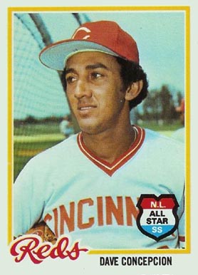 1978 Topps Dave Concepcion #180 Baseball Card